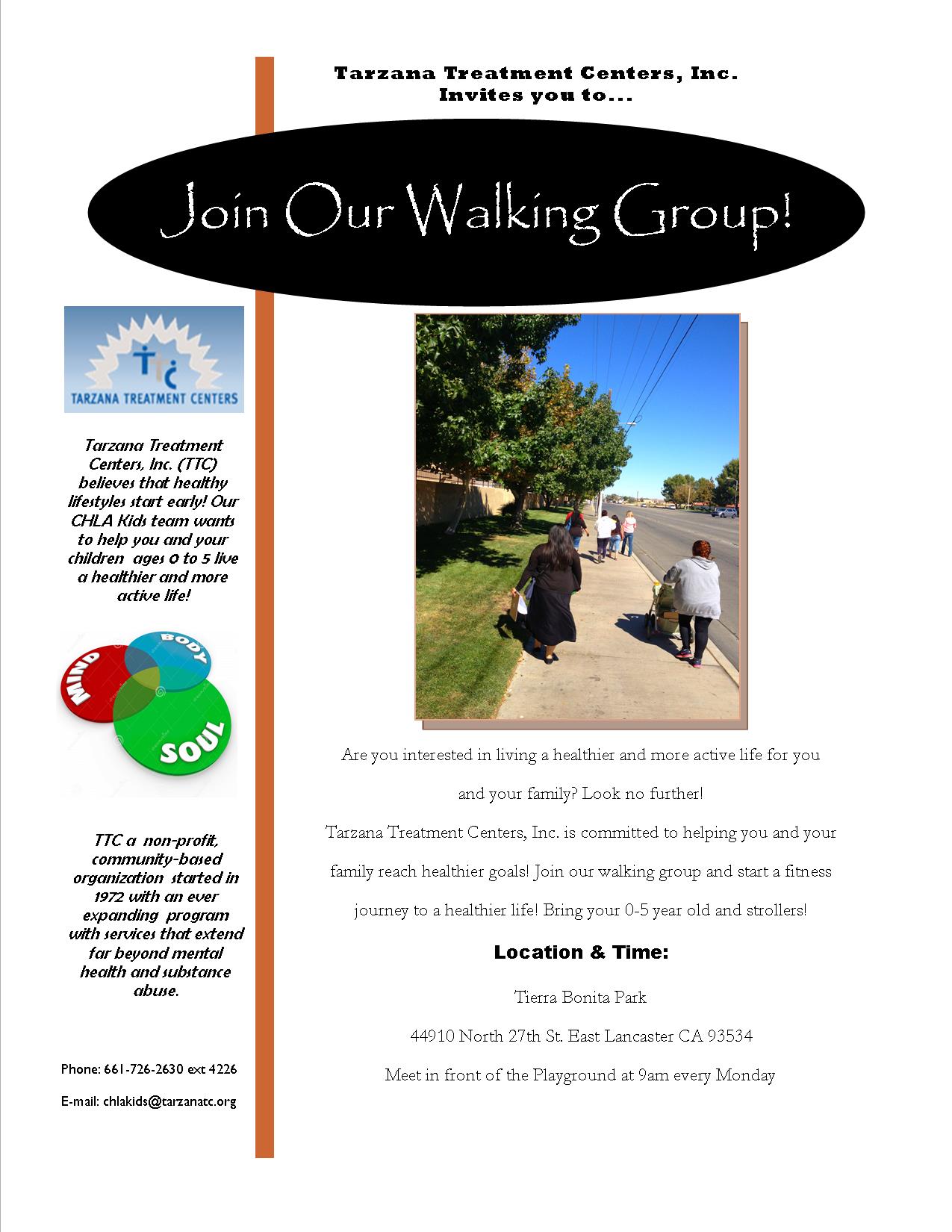 walking flyers tarzana treatment centers walking walking flyers tarzana treatment centers walking